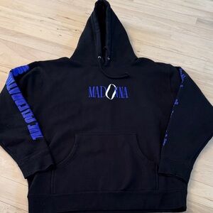 Madonna The Celebration Tour Hoodie Black Sweatshirt Pullover-L-Unisex